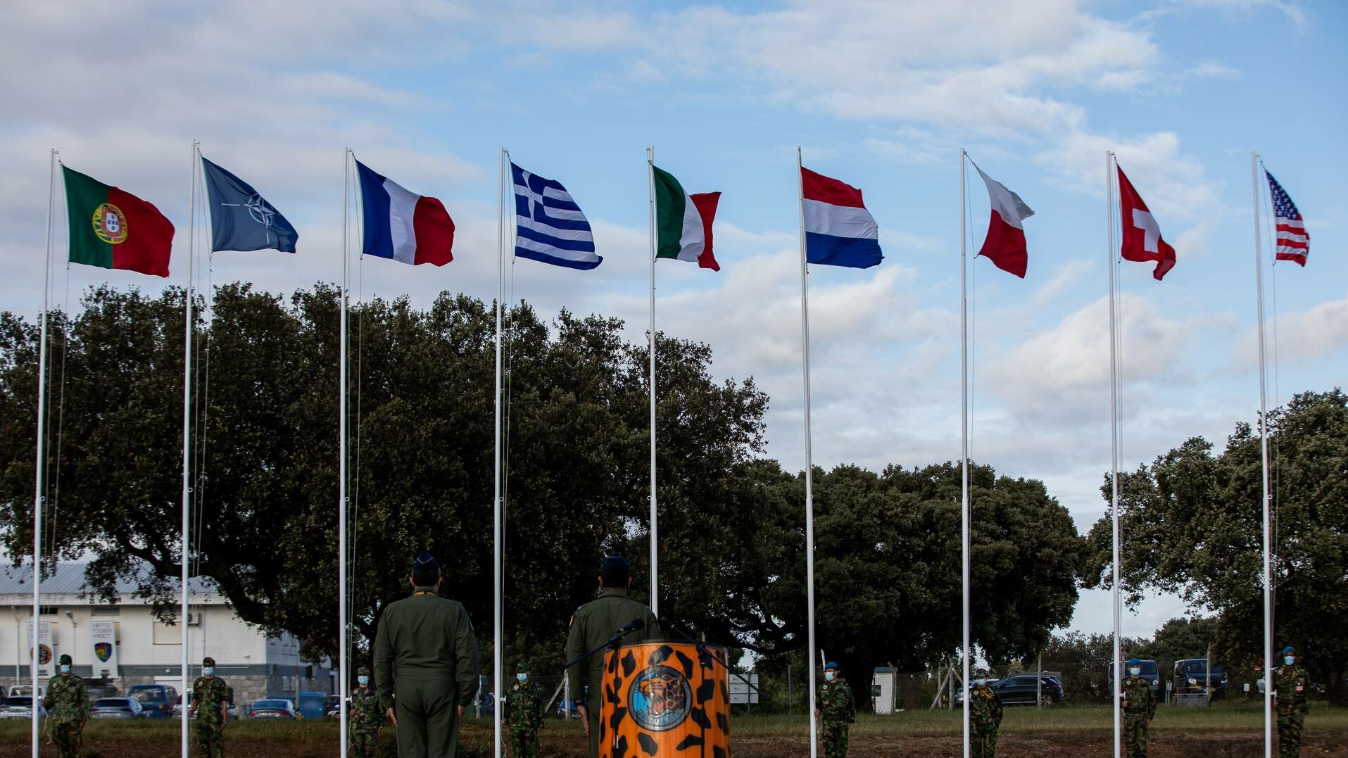 Cerimnia de encerramento do NATO TIGER MEET 2021